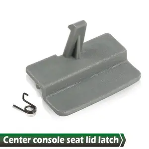 Fit For 10-18 Ford F-150 F150 Pickup Center Console Jump Seat Lid Latch Gray