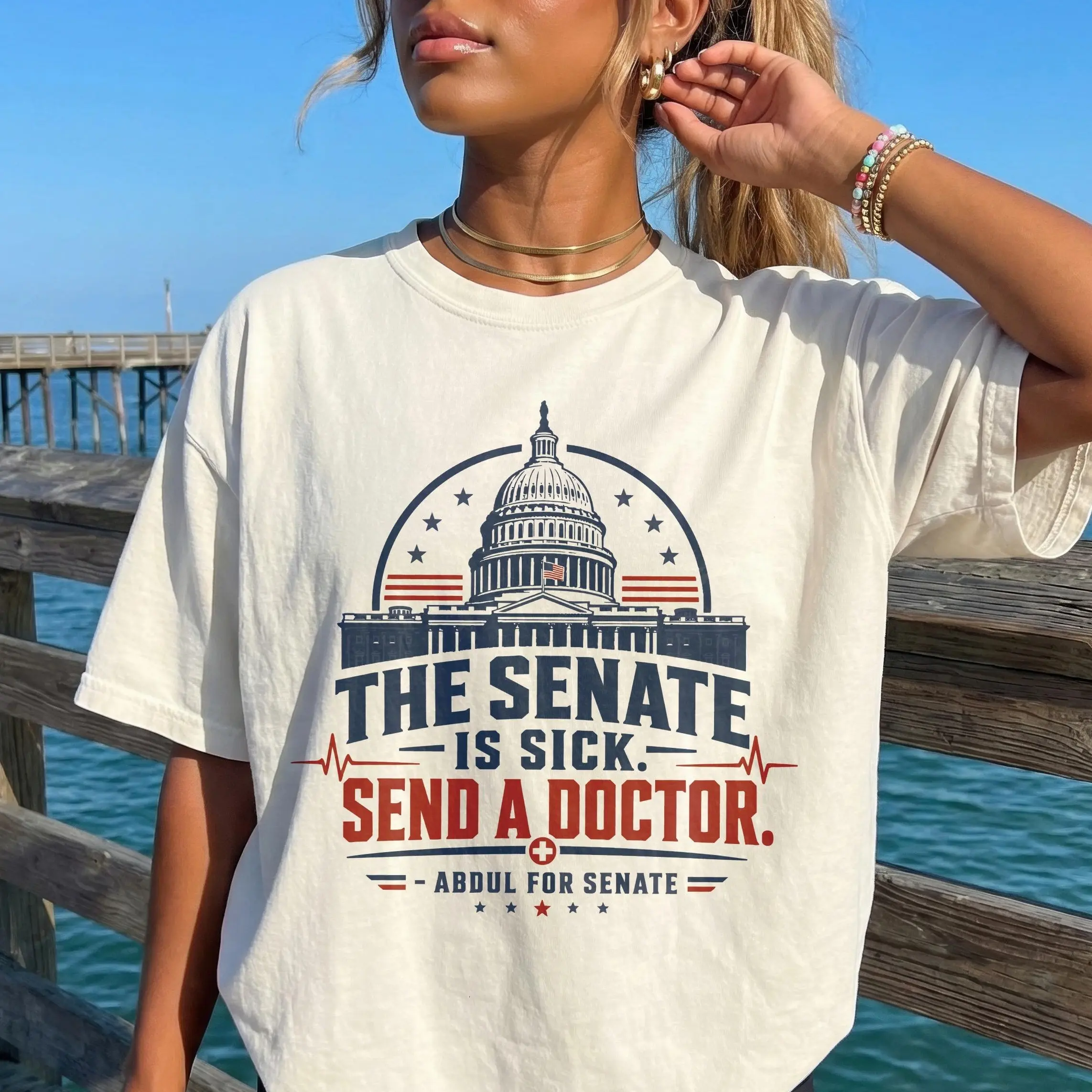 Abdul El-Sayed Senate Michigan Election Tee, Progressive Democratic Socialist Comfort Colors Shirt, Midterm Election 26 Tee