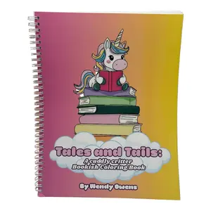 Bookish Coloring Book for Readers who also love Cuddly Critters