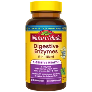 Digestive Enzymes 5-in-1 Blend Chewable Tablets Digestive Enzymes 5-in-1 Blend Chewable Tablets