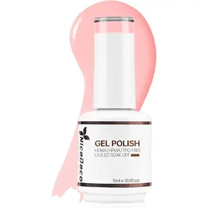 Nicedeco Gel Nail Polish, 15ml UV/LED Soak-Off Gel Polish Nail Art Manicure Pedicure, Salon & Home Use - Long Lasting & Easy to Apply 006