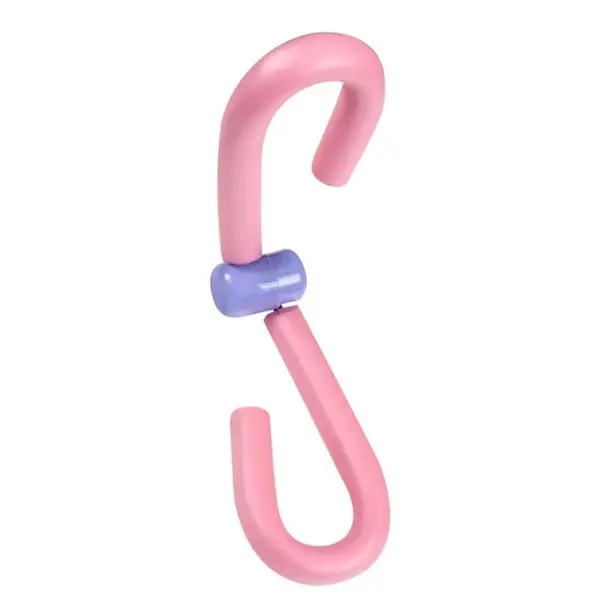 Thigh Toner - Versatile Workout Equipment Exerciser for Toning Hips, Thighs, and Glutes - Durable, Lightweight, and Portable with Padded Handles