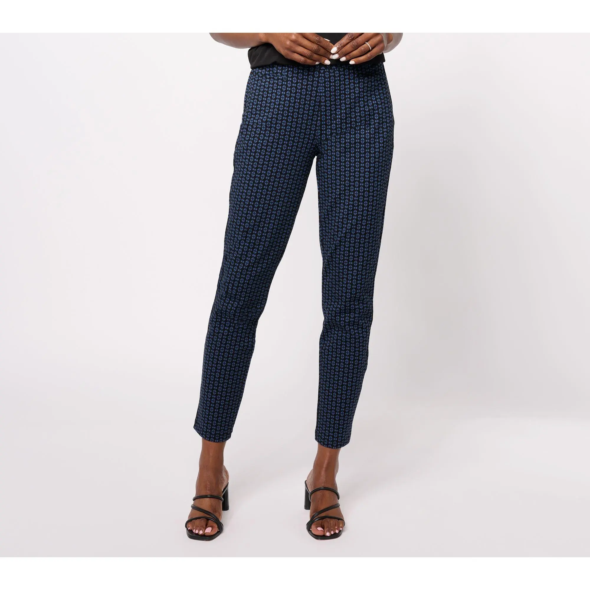 Susan Graver Weekend Petite Premium Stretch Ava Slim Ankle Pants Susan Graver Weekend Petite Premium Stretch Ava Slim Ankle Pants