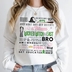 Wicked Witch of the East Bro, Came Down in a Bubble Doug Sweatshirt , Wicked Shirt, Witch of Wicked Crewneck, Muscial Fan Gift, Unisex