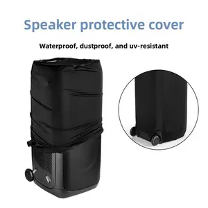 Vertical sound protection cover dust cover, household simple appliance protection cover dust and sun protection Home Care Supplies (excluding sound system)