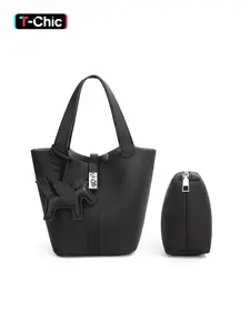 Tote Bag for Women Vegan Mini PU Leather Bucket Purse for Women Top Handle Casual Trendy Handbag Shoulder Bag, Casual Trendy Purses, Vegetable Baskets bag, For Commuting, Parties, TravelSatchel, Work Commuter Bag