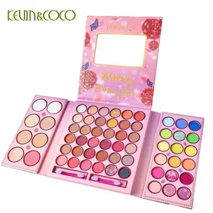 62 Colors High Quality Eyeshadow Palette Shimmer Glitter Matte Beauty Makeup