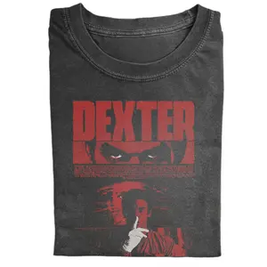 Dexter Morgan Noir Style Shirt, Retro Crime Scene Dark TV Show Aesthetic Shirt Casual Tee Gift for Men Gift for Women Crew Neck Tee, Trending T-shirt