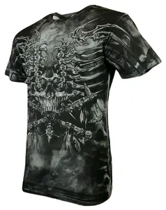XTREME COUTURE by AFFLICTION IRON BONES Men's T-Shirt