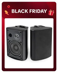 Herdio Waterproof Active and Passive Wireless Bluetooth Outdoor Paired Speaker - 3.5 inch/4 inch/5.25 inch/6.5 inch (Black/white)