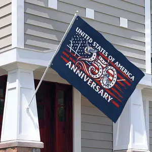 United States Of America 250th Anniversary Flag |   Bald Eagle & Statue Of Liberty Patriotic Decor |   For 4th Of July, Garden Yard & Patriotic Gifts