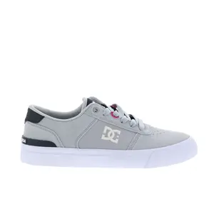 DC Teknic S ADYS300739-GYB Mens Gray Suede Skate Inspired Sneakers Shoes