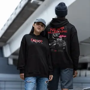 Next Billionaire Premium Unisex Cotton Hoodie - Empowering Ambition - Fashion, Graphics