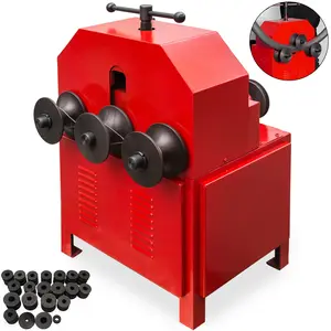 fathersdaygift  VEVOR Pipe Tube Bender, 9 Round and 8 Square Die Set Electric Pipe Tube Bender 1.5KW Multi-function Electric Pipe Bender