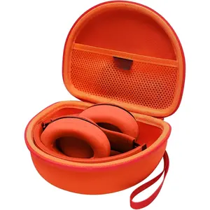 Z-RDL29  Headphone Case Compatible with Beats Studio Pro/Beats Solo 4 / Beats Studio 3 / Beats Solo 3 / TOZO HA1 and for TOZO HT2 On-Ear Bluetooth Headphones - Orange