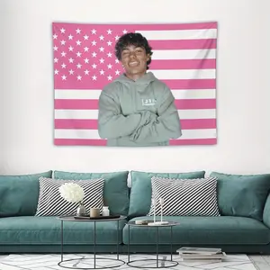 Actor poster malachi celebrity tapestry barton flag for living room bedroom wall hanging for friends pink gift