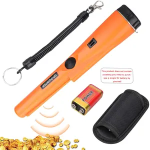 Waterproof Handheld Metal Detector, High Precision Professional Treasure Search Precise Positioning Detector Probe, Suitable for Adults and Children
