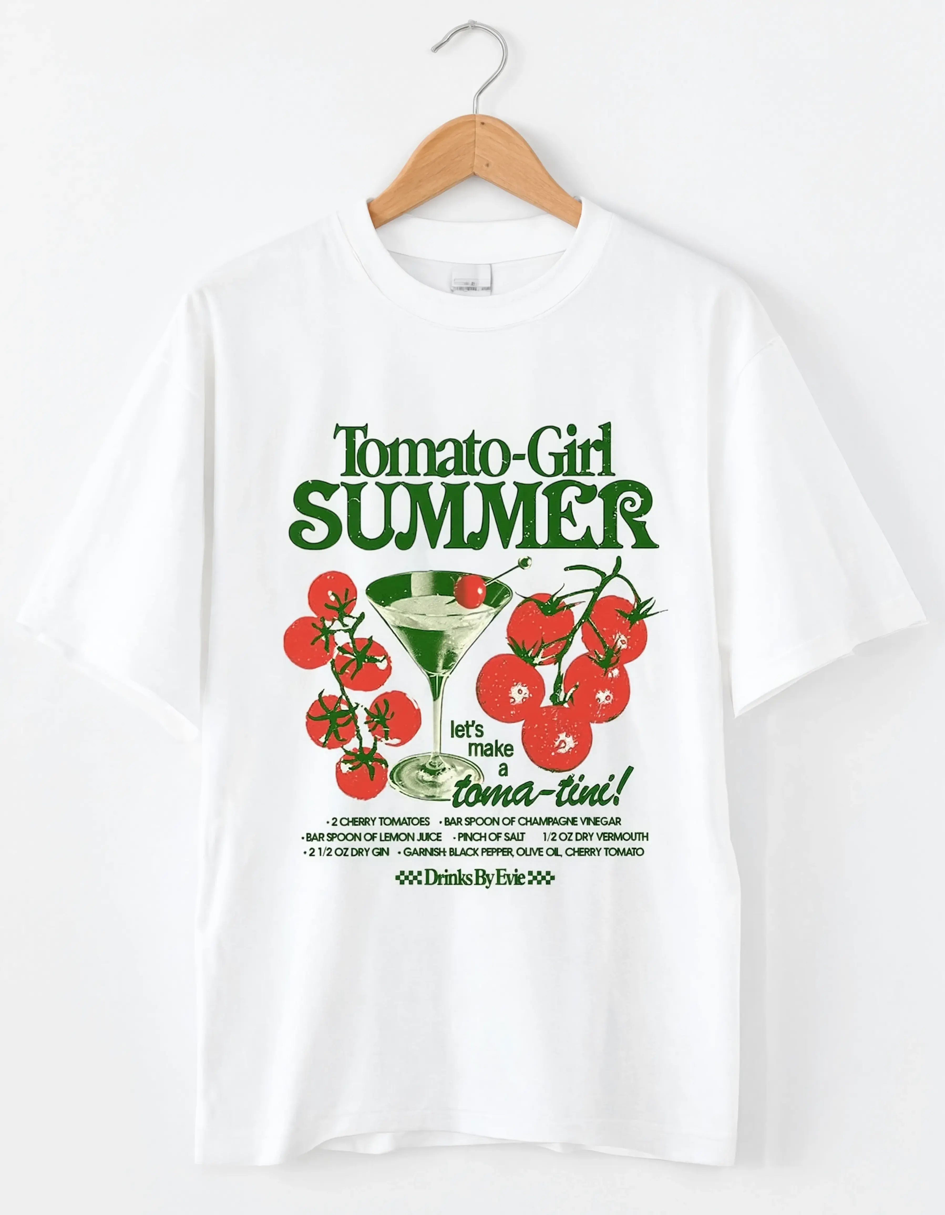 Vintage Tomato Graphic T-Shirt Summer Fruit Lover Botanical Unisex Gift Tee