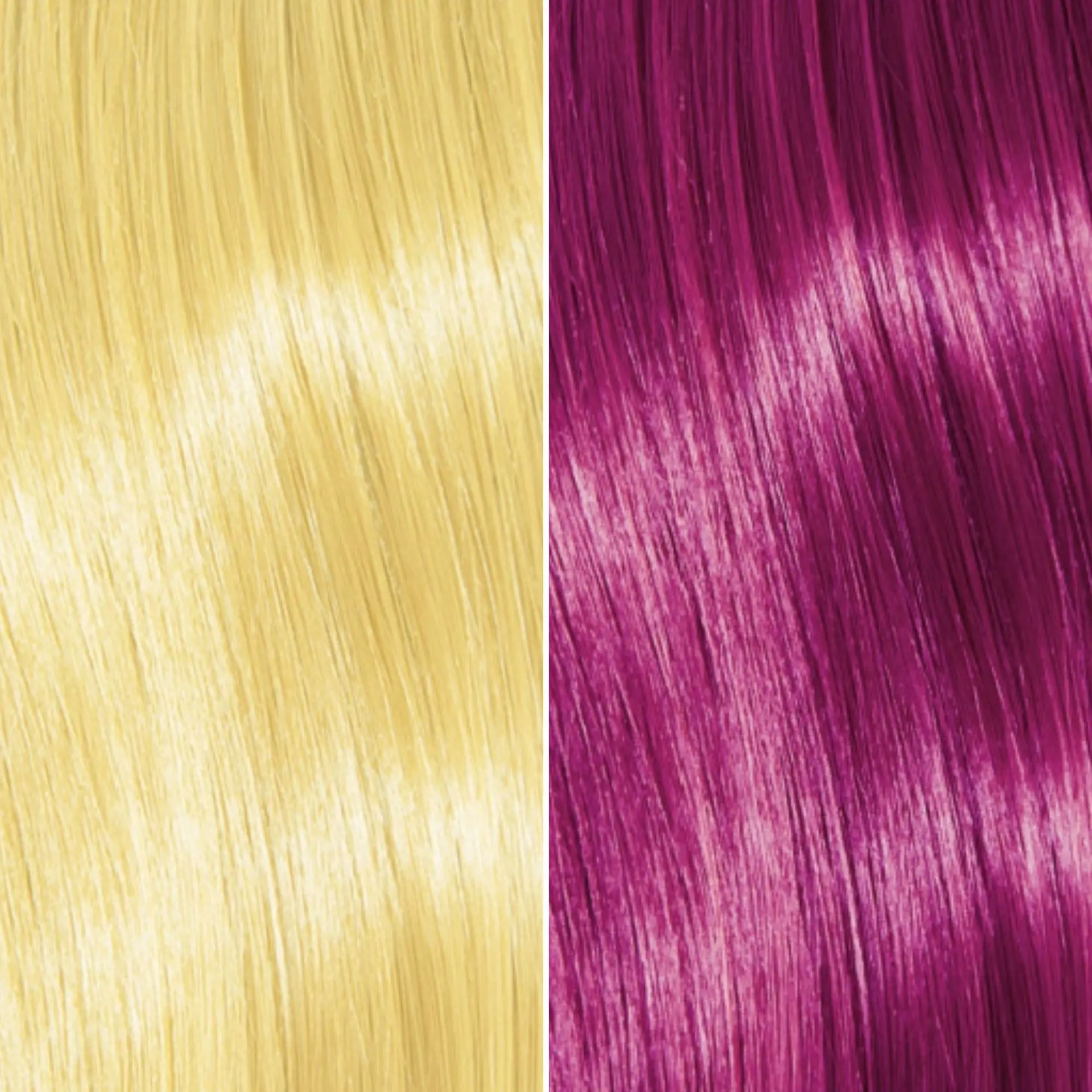 Good Dye Young Front Row Trio Electric Purple with Pink Undertones