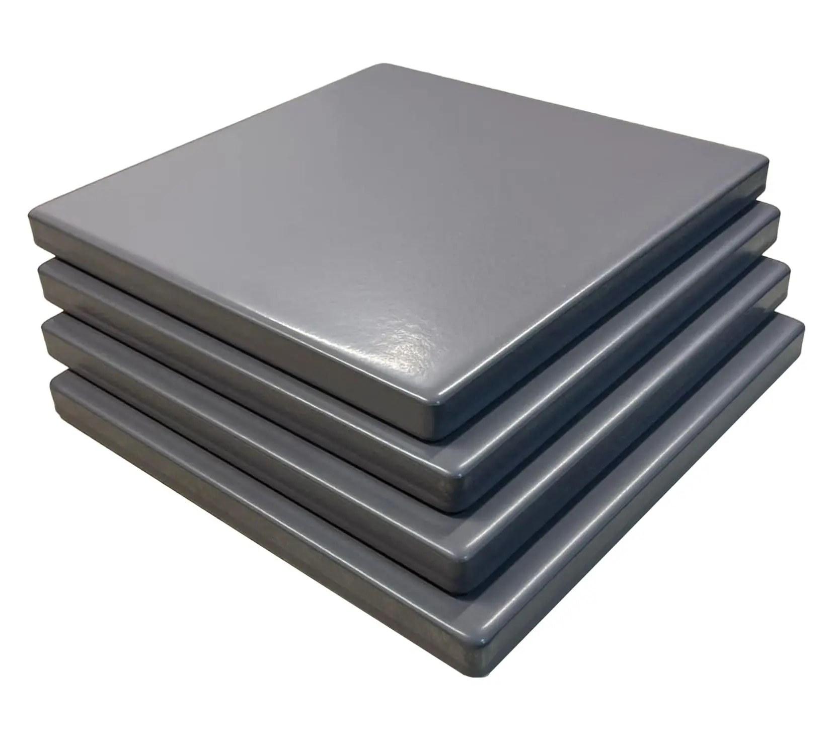 Old Stone Pizza Set of 4 Glazed Cordierite Square Pizza Stones