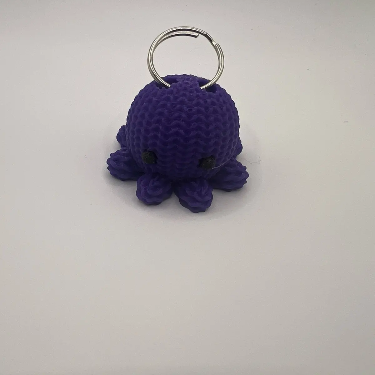 Crochet Octopus Keychain Purple/Pink