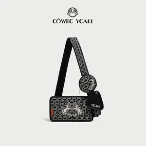 CÔWEC YCAKI Luxury Small  Camera & Crossbody Bag  Detachable Strap, Single Shoulder & Crossbody Carry, Travel & Everyday Bag for Men & Women