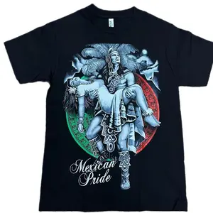 Mexican Pride Cultural T Shirt Cotton Menswear Tshirt Streetwear Perfect for Daily Life Work & Shopping