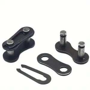 6 Sets Stainless Steel Bicycle Chain Connectors, Quick Link Replacement for Single Speed Chains, Durable Metal Chain Links for Mountain Biking Cycling Repair and Maintenance