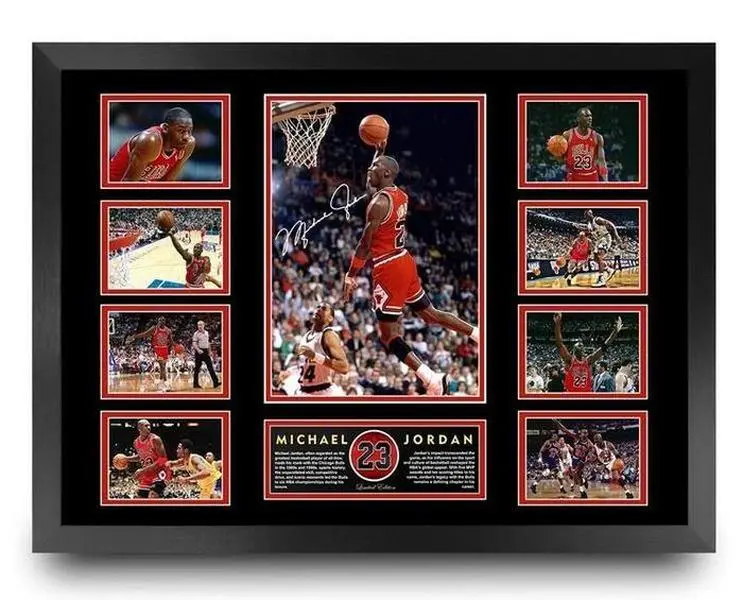 MJ Signed Limited Edition Unframed Poster, Home Decor Collectibles Memorabilia