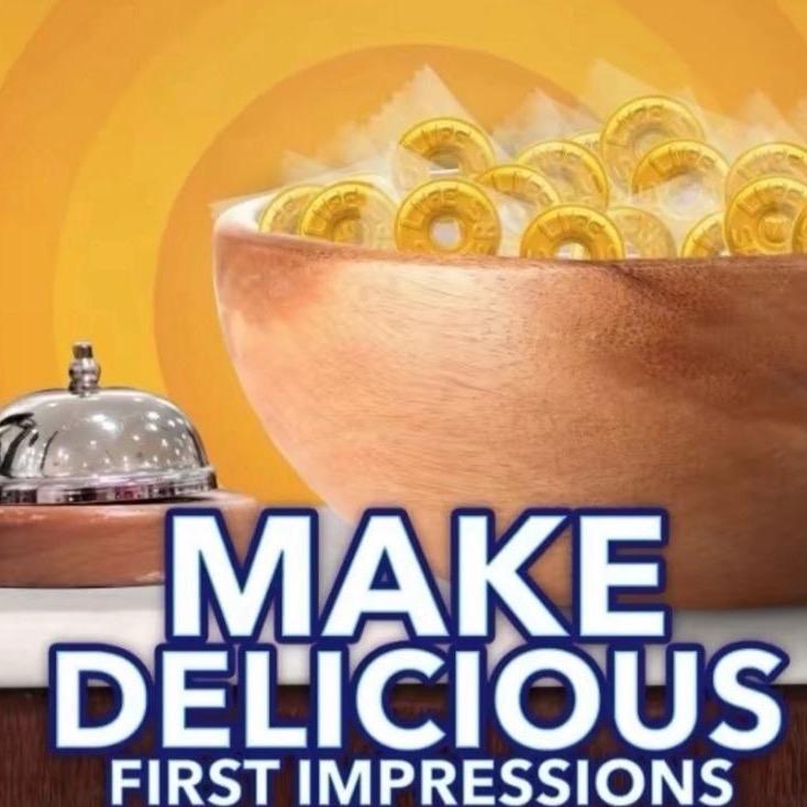 LIFE SAVERS Hard Candy - Butter Rum, Candy Bulk Individually Wrapped, For Party Favors & More, Pack of 4