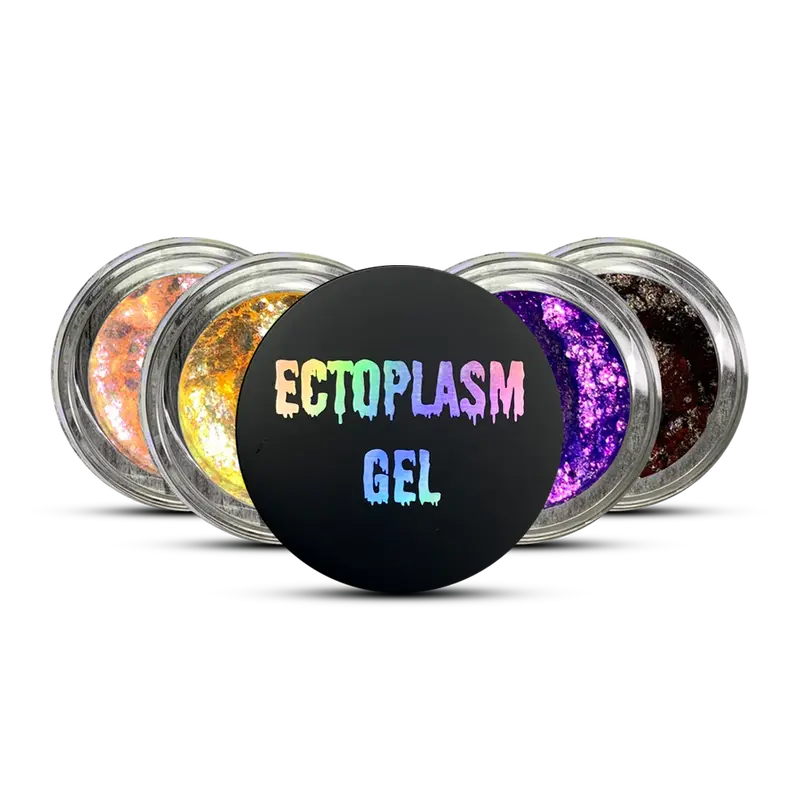 Ectoplasm Multichrome Gel | Plastic Free Flakes | Color Shifting Formula | Face and Body Glitter | Long Wearing | Festival Glitter Alternative | Vegan, Cruelty-Free, Talc-Free | 5+ Shades | Indie Makeup