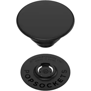 ​​​​PopSockets Phone Grip with Expanding Kickstand, Adhesive Grip - Black