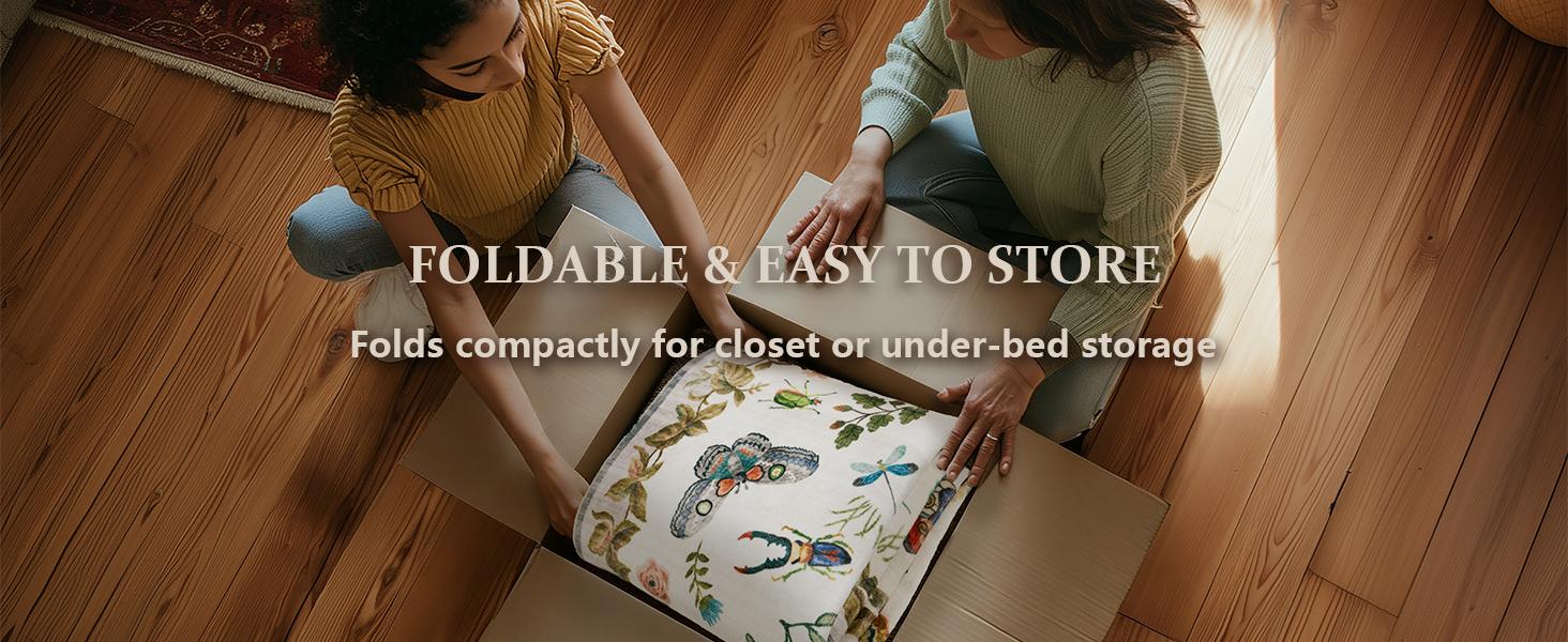 palohom Washable Area Rugs for Living Room Non Slip Bedroom Rug Carpet Low Pile Soft Non Shedding Lightweight Faux Wool Floral Rug for Entryway Dining Room Under Table Rug Runners for Hallway Kitchen Dorm Nrsery Stain Resistant Easy Care Indoor Home Decor