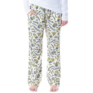 Despicable Me Minions Bananas Womens Pajama Pants Ultra Soft Comfy Loungewear Sleepwear PJ Pants with Pockets