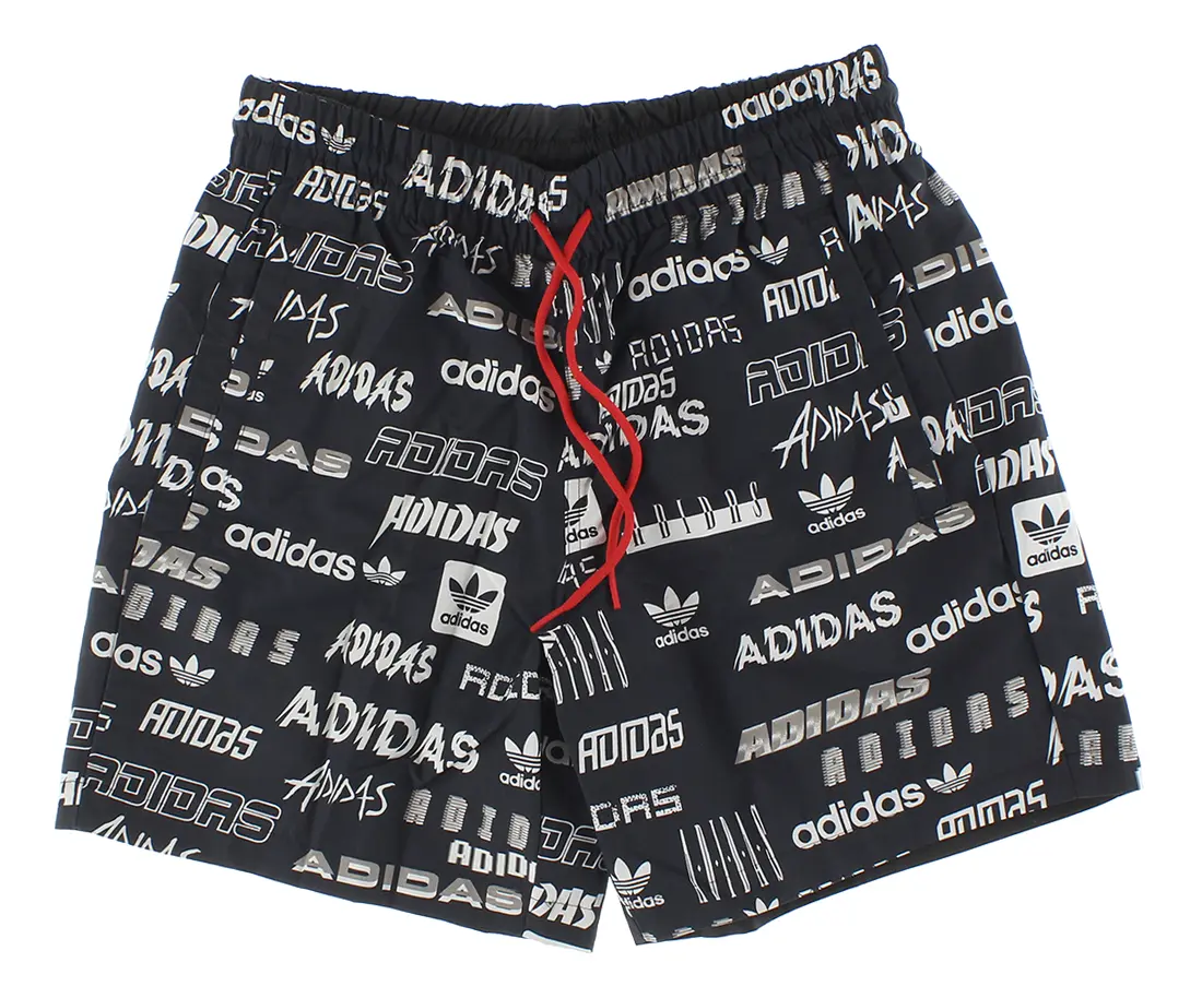 Adidas Originals Sticker Reverse Swim Mens Shorts