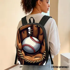 Baseball Backpack: A lightweight, unisex backpack featuring adjustable shoulder straps and side pockets. Offering ample storage space, it is ideal for daily use, commuting, and a wide range of activities—perfect for hiking, rock climbing, and adventure.