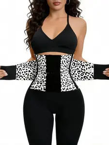 1 Count Women's Sports Waist Cincher with Velcro, Fajas, Fitness Waist Trainer, Workout Waist Trainer Belt, Sweat Belt for Women, Comfortable Girdle, High Waist & Elasticity Shapewear Tops, Suitable for Daily and Outing