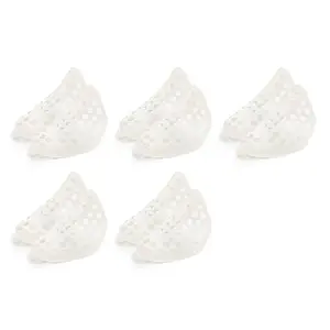 5 Pairs Transparent Hollow Shoe Stretcher, Simple Practical Design, Strong Support, Prevents Wrinkles and Collapse, Unisex, Portable