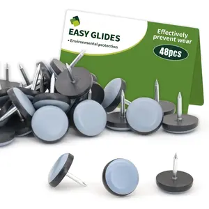 Chair  Floor Protectors 3/4'' Furniture Glides -   Furniture Sliders Floor Protectors for Chairs