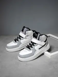 Boys Girls High-Top All-Season Skate Shoes, Classic Fashion Lightweight Comfort Outdoor Casual Sports Running Shoes, Sneakers Trainer Shoes, Casual Trainers