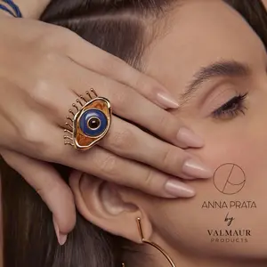 Anna Prata by Valmaur Evil Eye OLHO GREGO RING - COLECIONADORA COLLECTION