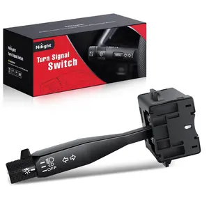 Nilight Turn Signal Switch Compatible with 1986 1988 1989 1990 1991 1992 1993 Nissan Pickup D21 Pathfinder 1986 720 1987 1989-1990 Sentra 1987-1989 Stanza Combination Lever fathersdaygift