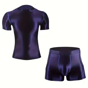 SleekFit Men’s Body Shaper Set | Navy Blue