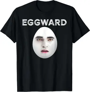 Funny Meme Ironic Sarcastic Humor Parody Egg Face Eggward T-Shirt Pure Cotton Graphic Tees Menswear Top: Gifts for Men & Women