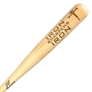 Iron Sharpens Iron Engraved Baseball Bat