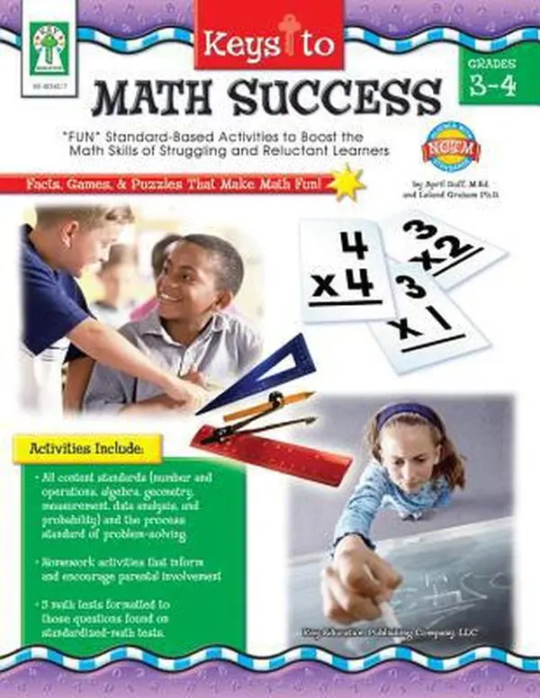 USED-Keys to Math Success, Grades 3 - 4 by Leland Graham Ph.D. (Paperback)