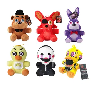 Five Nights At Freddy's 18cm Plush Toys Bonnie Bear Foxy Freddy Game Dolls Super Soft Stuffed Animals Gifts