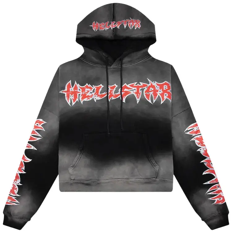 2026 Hellstar Stars Shine Graffiti Hoodie