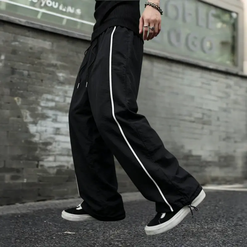 white fox commodity parachute pants - TikTok Shop