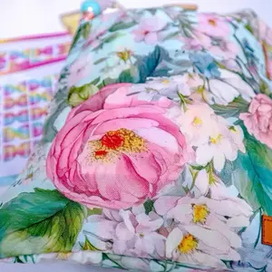 Prayer Bible and Planner Pouch - Mint Music Notes and Vintage Florals